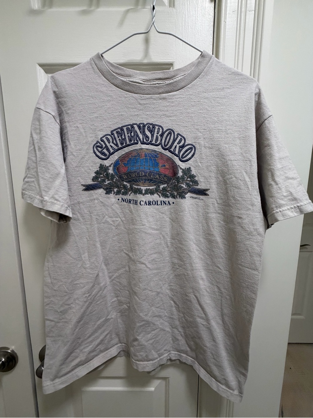 Fruit of the Loom Greensboro Graphic Short-Sleeve Tee - Light Gray
